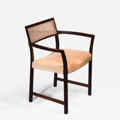 Illum Wikkelso Illum Wikkels Mahogany Armchair Denmark 1960s