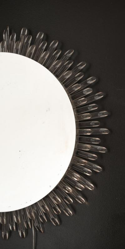 Illuminated Circular Mirror