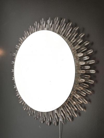 Illuminated Circular Mirror