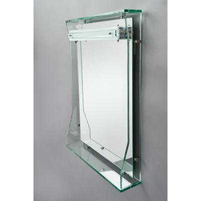Illuminated Mirror in the manner of Fontana Arte 1960s