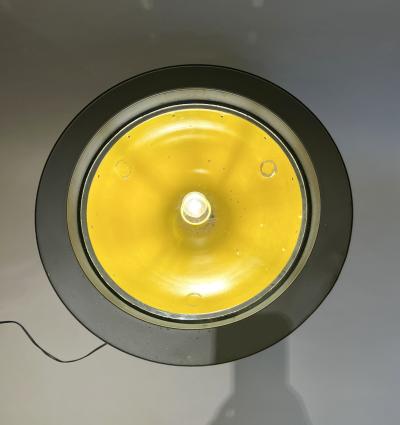 Illuminated pedestal table attributed to Jean Simon Labret circa 1950 1960