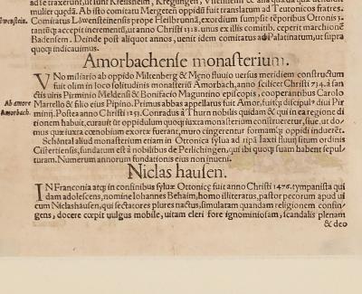 Illustrated Page from a Treatise Germany circa 1700