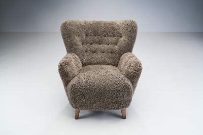 Ilmari Lappalainen Laila Armchairs by Ilmari Lappalainen attr for Asko Finland 1950s