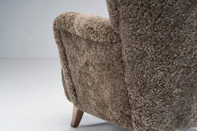 Ilmari Lappalainen Laila Armchairs by Ilmari Lappalainen attr for Asko Finland 1950s