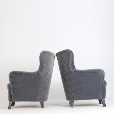 Ilmari Lappalainen Pair Of Ilmari Lappalainen Laila Armchairs Model 238 Asko 1960s
