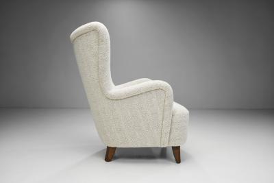 Ilmari Lappalainen Pair of Ilmari Lappalainen Rex Armchairs for Asko Finland 1940s