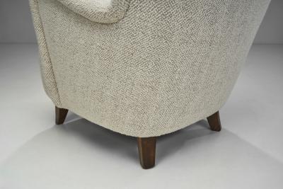 Ilmari Lappalainen Pair of Ilmari Lappalainen Rex Armchairs for Asko Finland 1940s