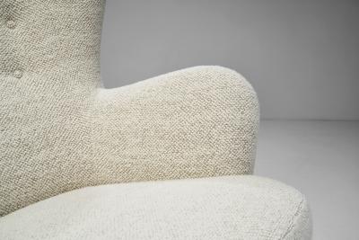 Ilmari Lappalainen Pair of Ilmari Lappalainen Rex Armchairs for Asko Finland 1940s