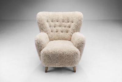 Ilmari Lappalainen Pair of Laila Armchairs by Ilmari Lappalainen Attr for Asko Finland 1950s