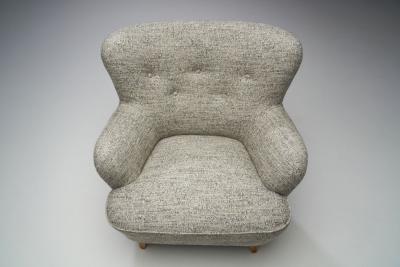 Ilmari Lappalainen Pair of Laila Armchairs by Ilmari Lappalainen for Asko Finland 1948