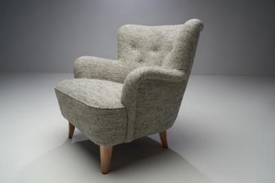 Ilmari Lappalainen Pair of Laila Armchairs by Ilmari Lappalainen for Asko Finland 1948