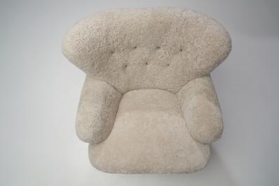 Ilmari Lappalainen Pair of Laila Armchairs by Ilmari Lappalainen for Asko Finland 1948