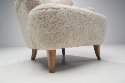 Ilmari Lappalainen Pair of Laila Armchairs by Ilmari Lappalainen for Asko Finland 1948