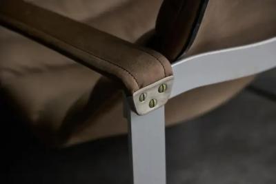 Ilmari Lappalainen Pulkka Lounge Chair with Ottoman by Ilmari Lappalainen for Asko Finland 1960s