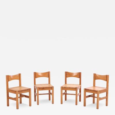 Ilmari Tapiovaara Four Pine Hongisto Chairs by Ilmari Tapiovaara for Laukaan Puu Finland 