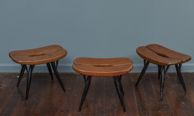 Ilmari Tapiovaara Ilmari Tapiovaara Pirkka Stool for Laukaan Puu