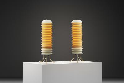 Ilmari Tapiovaara Maija Mehil inen Table Lamps by Ilmari Tapiovaara for Asko Finland 1955