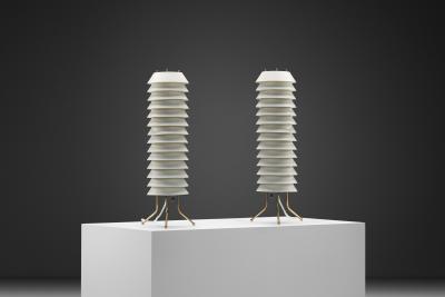Ilmari Tapiovaara Maija Mehil inen Table Lamps by Ilmari Tapiovaara for Asko Finland 1955