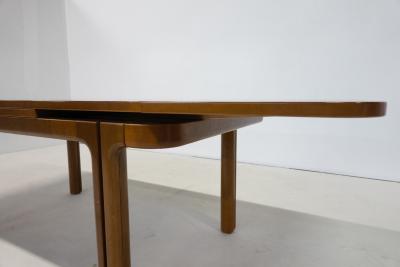 Ilmari Tapiovaara Mid Century Modern Extendable Dining Table by llmari Tapiovaara