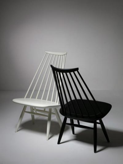 Ilmari Tapiovaara Pair of Mademoiselle High Back Chairs by Tapiovaara for Asko