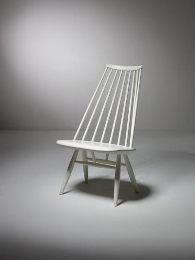 Ilmari Tapiovaara Pair of Mademoiselle High Back Chairs by Tapiovaara for Asko