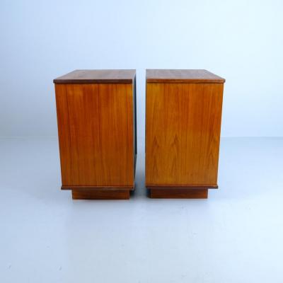 Ilmari Tapiovaara Pair of Mid Century Teak Drawer Chests Ilmari Tapiovaara for Asko 1950s