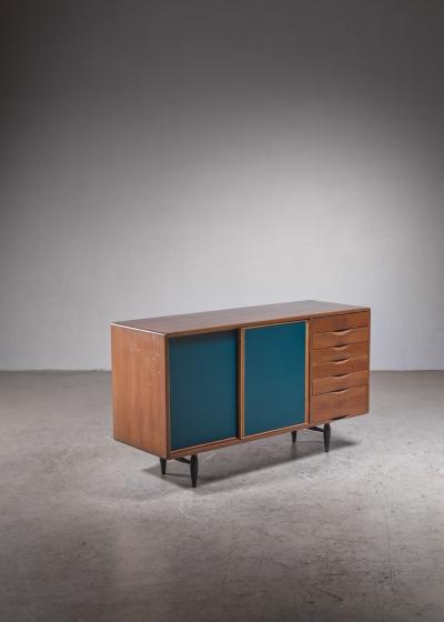 Ilmari Tapiovaara Rare sideboard by Ilmari Tapiovaara for Laukaan Puu Finland 1940s