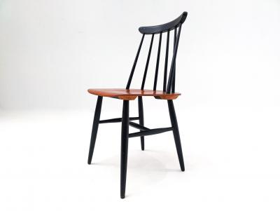 Ilmari Tapiovaara Set of 6 Fanett Dining Chairs by Ilmari Tapiovaara for Edsby Verken