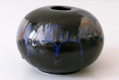 Ilse Ludwig Korbel Vintage Studio Pottery Ceramic Vase No 01 by Ilse Ludwig Korbel Germany 1984