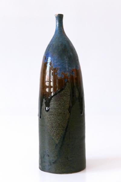 Ilse Ludwig Korbel Vintage Studio Pottery Ceramic Vase No 03 by Ilse Ludwig Korbel Germany 1976