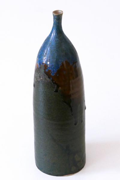 Ilse Ludwig Korbel Vintage Studio Pottery Ceramic Vase No 03 by Ilse Ludwig Korbel Germany 1976