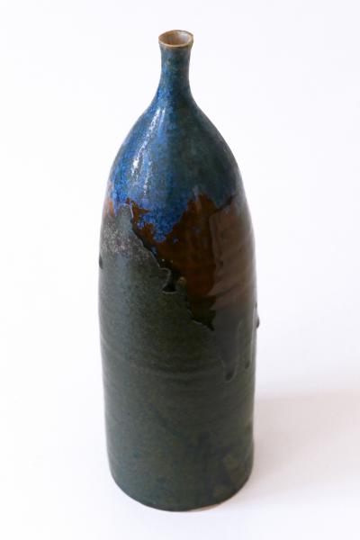 Ilse Ludwig Korbel Vintage Studio Pottery Ceramic Vase No 03 by Ilse Ludwig Korbel Germany 1976