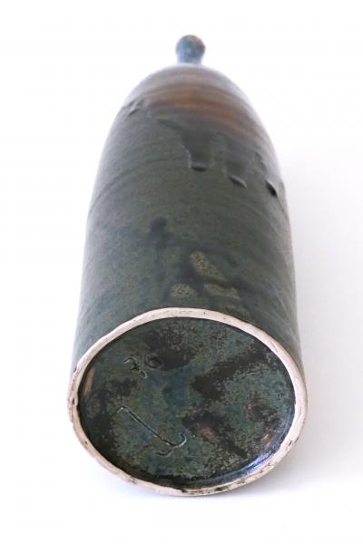 Ilse Ludwig Korbel Vintage Studio Pottery Ceramic Vase No 03 by Ilse Ludwig Korbel Germany 1976