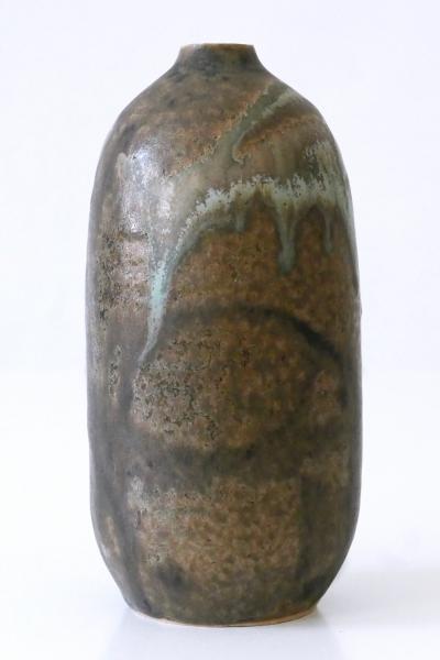 Ilse Ludwig Korbel Vintage Studio Pottery Ceramic Vase No 08 by Ilse Ludwig Korbel Germany 1980s