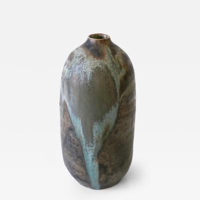 Ilse Ludwig Korbel Vintage Studio Pottery Ceramic Vase No 08 by Ilse Ludwig Korbel Germany 1980s