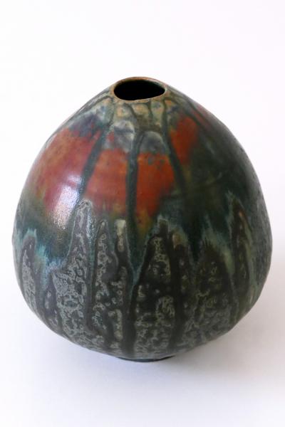 Ilse Ludwig Korbel Vintage Studio Pottery Ceramic Vase No 09 by Ilse Ludwig Korbel Germany 1986