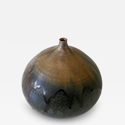 Ilse Ludwig Korbel Vintage Studio Pottery Ceramic Vase No 10 by Ilse Ludwig Korbel Germany 1984