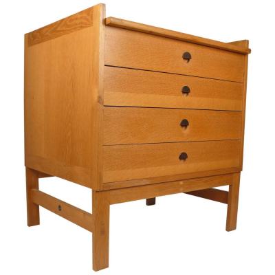 Ilse Rix Danish Modern Oak Chest of Drawers by Llse Rix