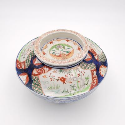 Imari Covered Bowl Japan circa 1890