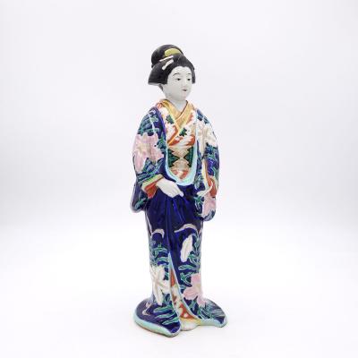 Imari Japanese Figure of a Courtesan Meiji Period circa 1880