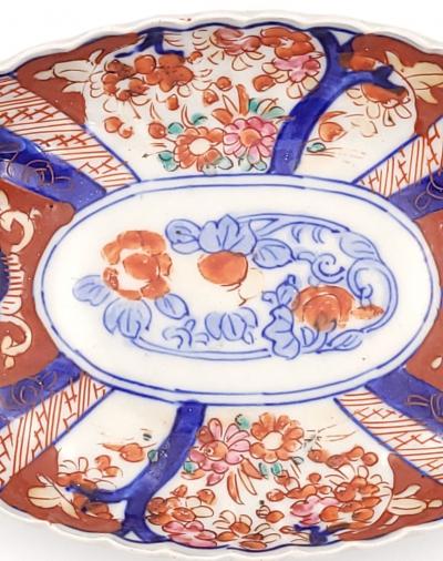 Imari Oval Dish Japan 19th century