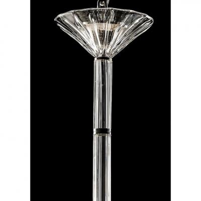 Imperial Transparent Rigadin Murano Glass Chandelier