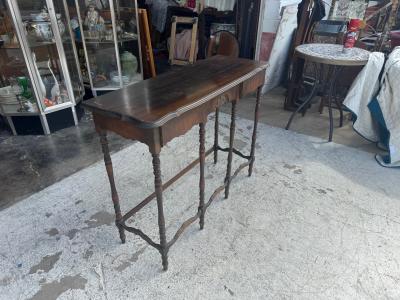 Imperial carved wood console