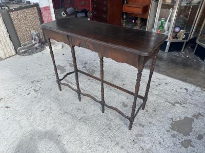 Imperial carved wood console