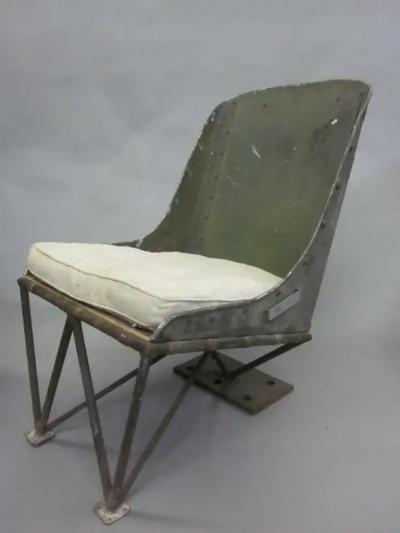 Important Early Prototype French Helicopter Chairs Attributed to Louis Breguet