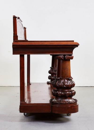 Important Irish Georgian Console Table by Mack Williams Gibton