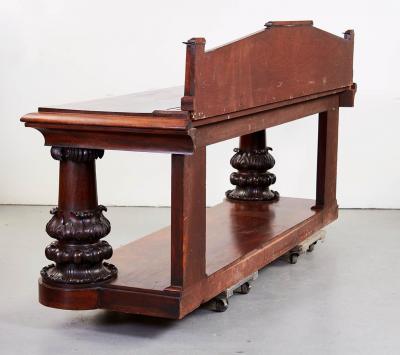 Important Irish Georgian Console Table by Mack Williams Gibton