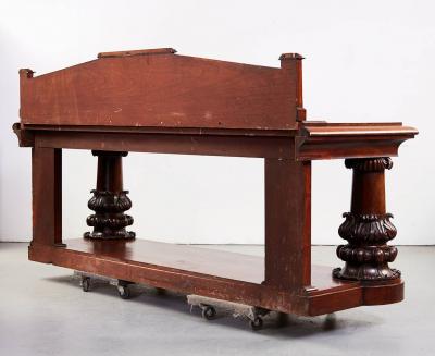 Important Irish Georgian Console Table by Mack Williams Gibton
