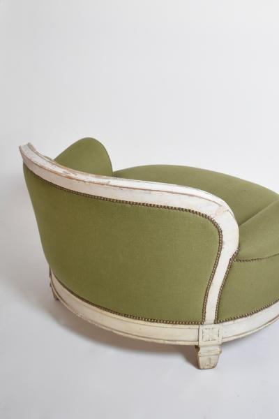 Important Louis XVI style armchair 1940s 