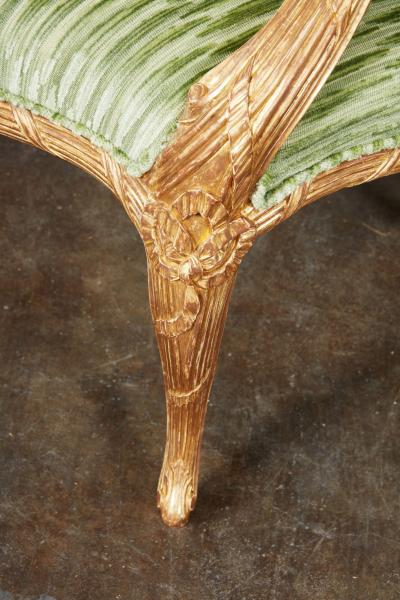 Important Pair of George III Giltwood Armchairs attr John Linnell c 1775